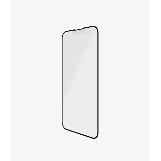 Szklo hartowane do iPhone 13 Pro Max, 14 Plus, Case Friendly Anti-Glare AB, Czarny, Black, PanzerGlass