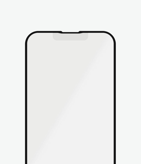 Szklo hartowane do iPhone 13 Pro Max, 14 Plus, Case Friendly Anti-Glare AB, Czarny, Black, PanzerGlass