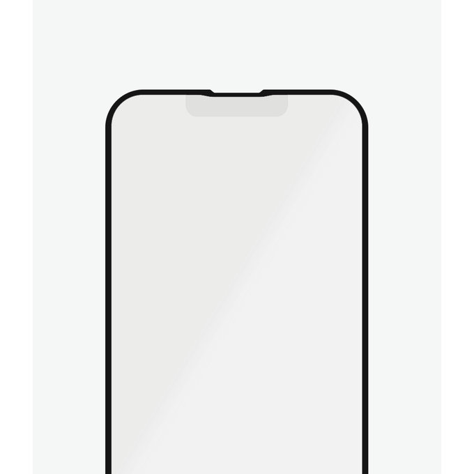 Szklo hartowane do iPhone 13 Pro Max, 14 Plus, Case Friendly Anti-Glare AB, Czarny, Black, PanzerGlass