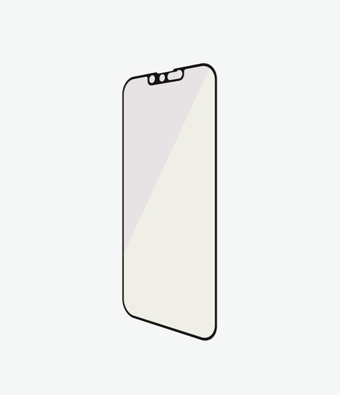 Szklo hartowane do iPhone 13 mini, Case Friendly Anti-Bluelight AB, Czarny, Black, PanzerGlass