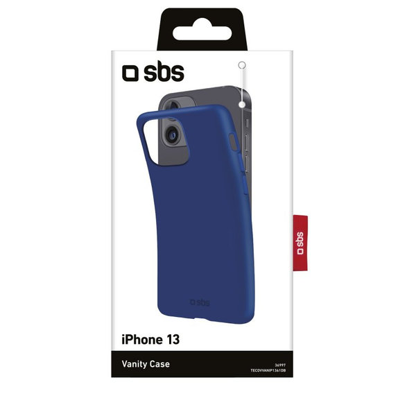 Etui do iPhone 13, Vanity, Niebieski, Blue, SBS