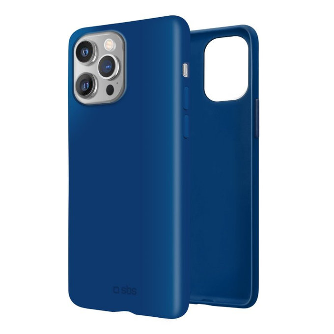 Etui do iPhone 13 Pro, Vanity, Niebieski, Blue, SBS