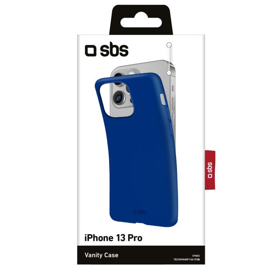 Etui do iPhone 13 Pro, Vanity, Niebieski, Blue, SBS