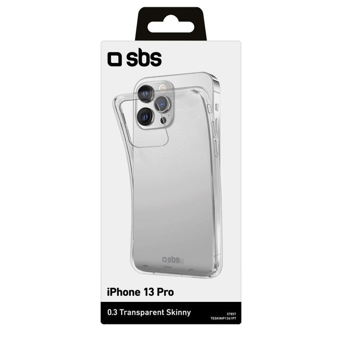 Etui do iPhone 13 Pro, Skinny, Przezroczysty, Transparent, SBS