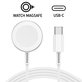 Magnetyczny kabel szybkiego ladowania do Apple Watch do USB-C (1m) A2515 - Aluminium (bulk)