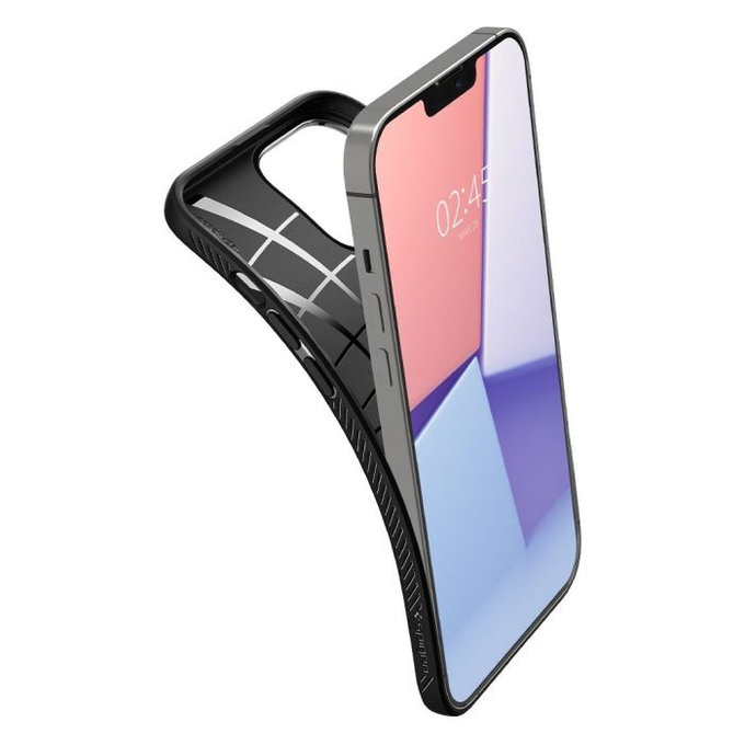 Etui do iPhone 13 Pro Max, Liquid Air, Czarny, Black, Spigen