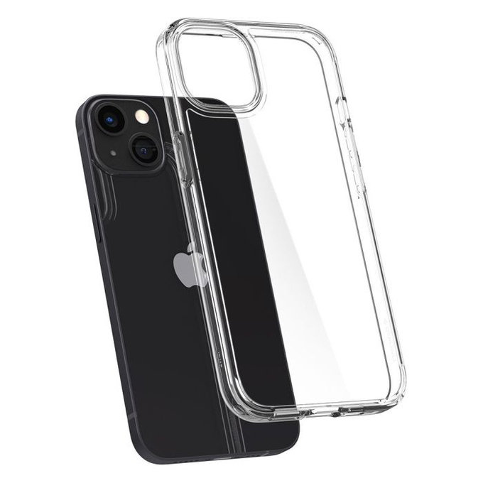 Etui do iPhone 13, Ultra Hybrid, Przezroczysty, Transparent, Spigen