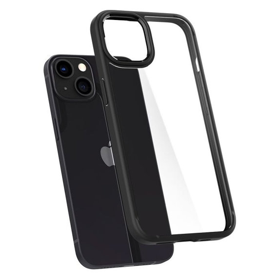 Etui do iPhone 13, Ultra Hybrid, Czarny, Black, Spigen