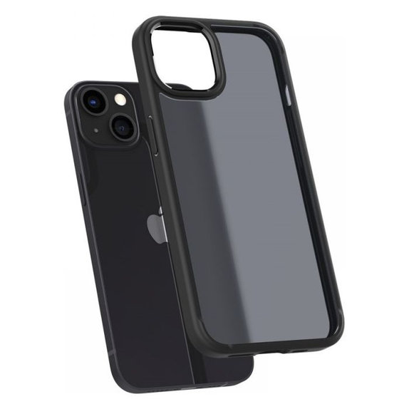Etui do iPhone 13, Ultra Hybrid, Frost Black, Spigen