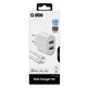 Ladowarka 10W 2x USB i Kabel USB / Lightning, Biały, White, SBS