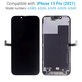 Wyświetlacz dla iPhone 13 Pro, Ekran dotykowy z ramką, Refurbished