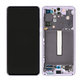 Wyświetlacz do Samsung S21 FE G990B, Ekran dotykowy z ramką, GH82-26414D, GH82-26420D, GH82-26590D, Violet, Genuine Service Pack