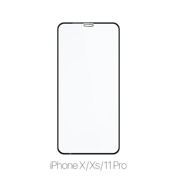 Szklo hartowane do iPhone X, XS, 11 Pro, FullCover Glass, FixPremium