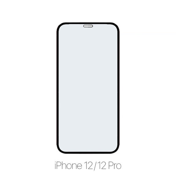 Szklo hartowane FullCover Glass do iPhone 12 | 12 Pro | FixPremium