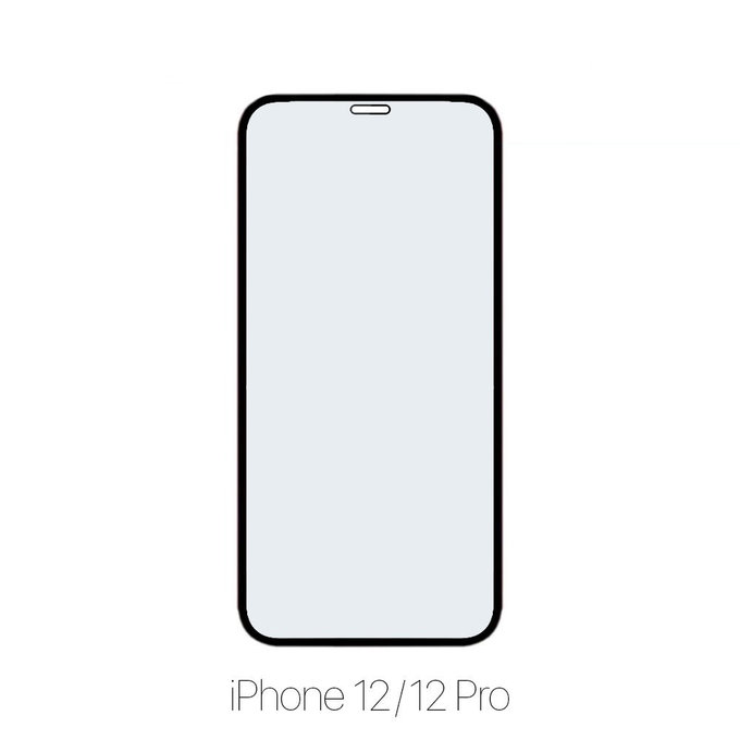 Szklo hartowane FullCover Glass do iPhone 12 | 12 Pro | FixPremium