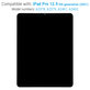 Wyświetlacz LCD dla iPad Pro 12.9" (5th Gen 2021, 6th Gen 2022), Ekran dotykowy i IC Board zout Frame, Refurbished