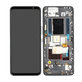 Wyświetlacz do Asus ROG Phone 5s, 5s Pro ZS676KS, Ekran dotykowy z ramką, 90AI0091-R20020, Czarny, Black, Genuine Service Pack