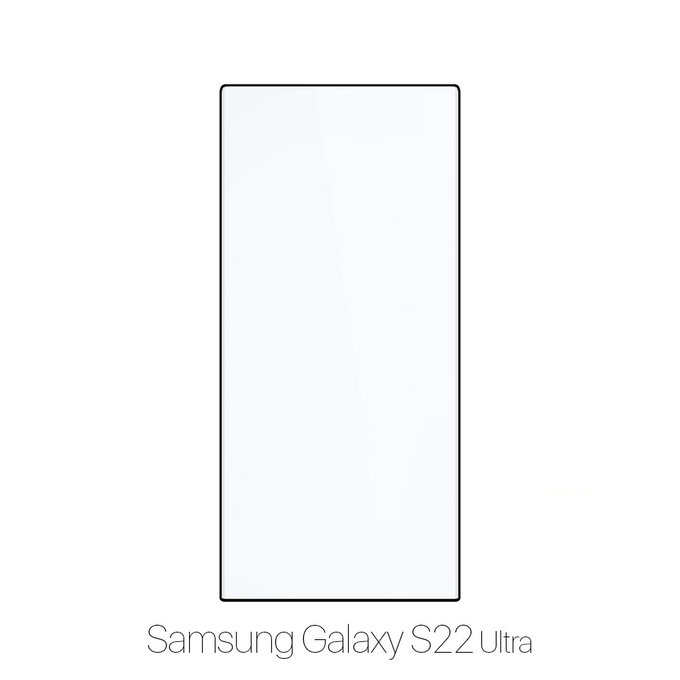 Szklo hartowane 3D do Samsung S22 Ultra, FullCover Glass, FixPremium