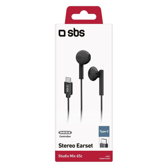 Słuchawki Stereo Studio Mix 65c, konektor USB-C, czarny, black, SBS