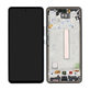 Wyświetlacz do Samsung A53 5G A536B, Ekran dotykowy z ramką, GH82-28024A, GH82-28025A, Awesome Black, Genuine Service Pack