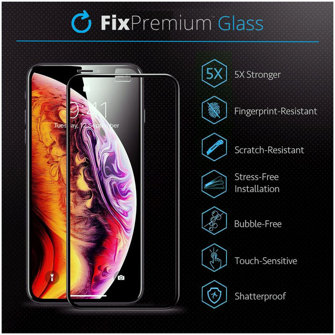 Szklo hartowane do Huawei P50, FullCover Glass