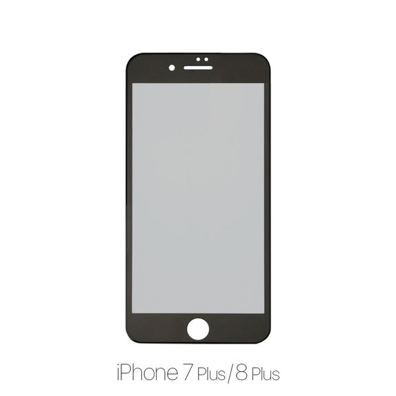 Szklo hartowane do iPhone 7 Plus, 8 Plus, Privacy Anti-Spy Glass, FixPremium