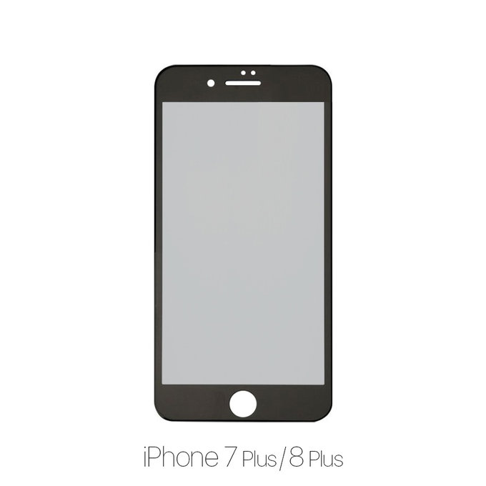 Szklo hartowane do iPhone 7 Plus, 8 Plus, Privacy Anti-Spy Glass, FixPremium