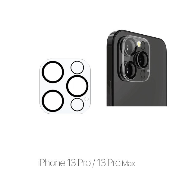 Ochraniacz obiektywu tylnej kamery do iPhone 13 Pro, 13 Pro Max, FixPremium