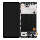 Wyświetlacz OLED do Samsung A51 A515F, Ekran dotykowy z ramką, Mały panel
