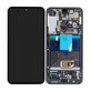 Wyświetlacz do Samsung S22 S901B, Ekran dotykowy z ramką, GH82-27520A, GH82-27521A, Phantom Black, Genuine Service Pack