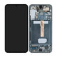 Wyświetlacz do Samsung S22 Plus S906B, Ekran dotykowy z ramką, GH82-27500C, GH82-27501C, Zielony, Green, Genuine Service Pack