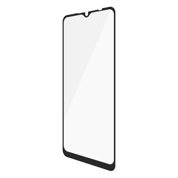 Szklo hartowane do Samsung A03 Core, A13 5G, A04s, Czarny, Black, Case Friendly, PanzerGlass