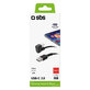 Kabel USB-C do USB, 1,8 m, Czarny, Black, SBS