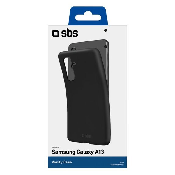 Etui do Samsung A13 5G, A04s, Vanity, Czarny, Black, SBS