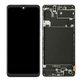 Wyświetlacz OLED do Samsung A71 A715F, Ekran dotykowy z ramką, Mały panel