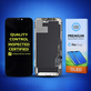 Wyświetlacz Hard OLED dla iPhone 12, 12 Pro, Ekran dotykowy z ramką, FixPremium