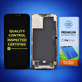 Wyświetlacz Hard OLED dla iPhone 12 Pro Max, Ekran dotykowy z ramką, FixPremium
