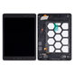 Wyswietlacz do Samsung Tab A 9.7" T555, Ekran dotykowy z ramką, Czarny, Black, TFT