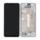 Wyświetlacz do Samsung A33 5G A336B, Ekran dotykowy z ramką, GH82-28143C, GH82-28144C, Awesome Blue, Genuine Service Pack