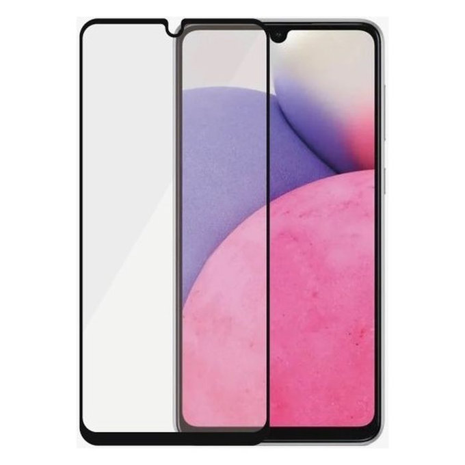 Szklo hartowane do Samsung A33 5G, Case Friendly, Czarny, Black, PanzerGlass
