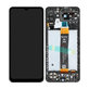 Wyświetlacz do Samsung A13 5G A136B, Ekran dotykowy z ramką, GH82-29077A, GH82-29078A, Czarny, Black, Genuine Service Pack