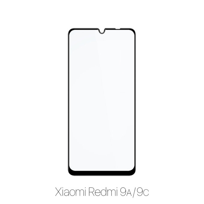 Szklo hartowane do Xiaomi Redmi 9A, 9C, FullCover Glass, FixPremium
