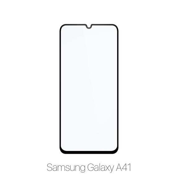 Szklo hartowane do Samsung A41, FullCover Glass, FixPremium