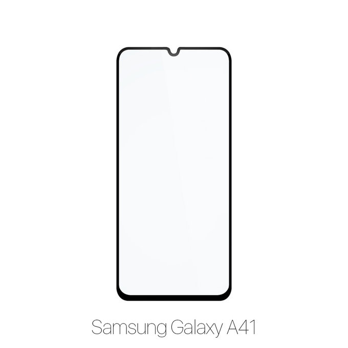 Szklo hartowane do Samsung A41, FullCover Glass, FixPremium