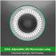 Regulowana lampa mikroskopowa LED, 2UUL