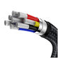 Kabel USB-C / USB-C (1m), czarny, black, Baseus