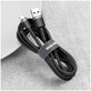 Kabel USB-C / USB (0.5m), czarny, black, Baseus