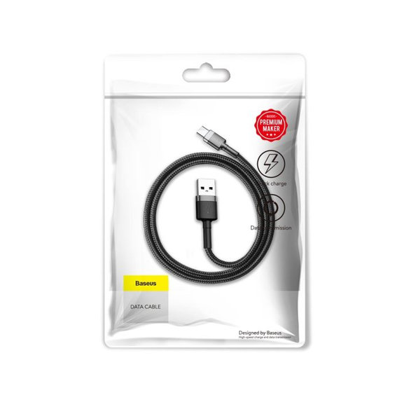Kabel USB-C / USB (0.5m), czarny, black, Baseus
