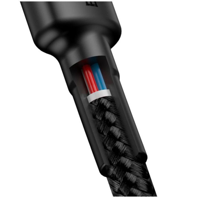 Kabel USB-C / USB-C (2m), Czerny, Czarny, Black, Baseus