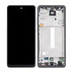Wyświetlacz OLED do Samsung A52 4G A525F, Ekran dotykowy z ramką, Awesome Black